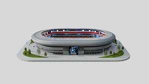 3D Football Arena model