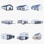 10 Houses - Created with fully parametric Revit Families 3D model