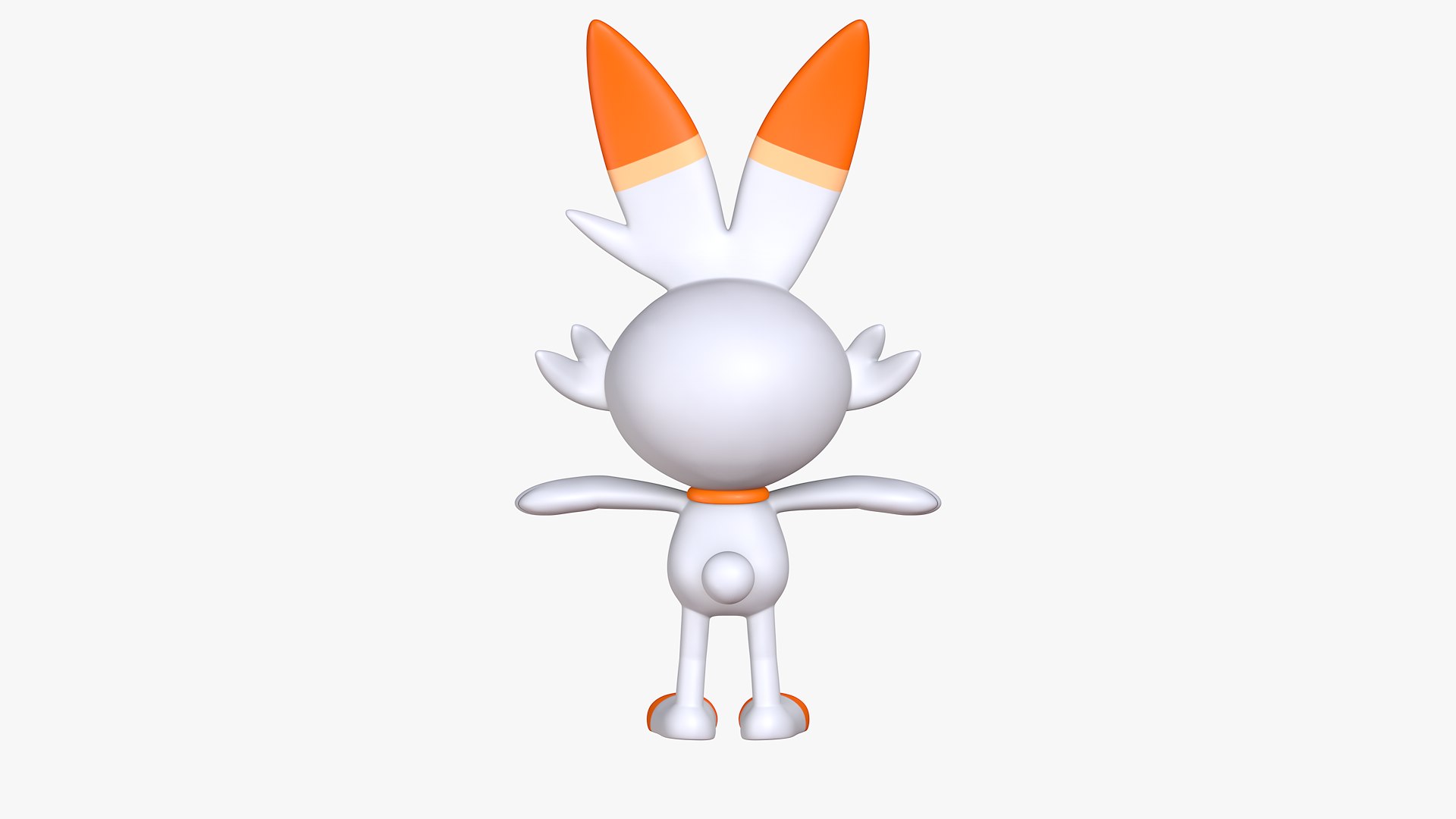 Scorbunny Pokemon Sword Rabbit 8K 3D - TurboSquid 1865357
