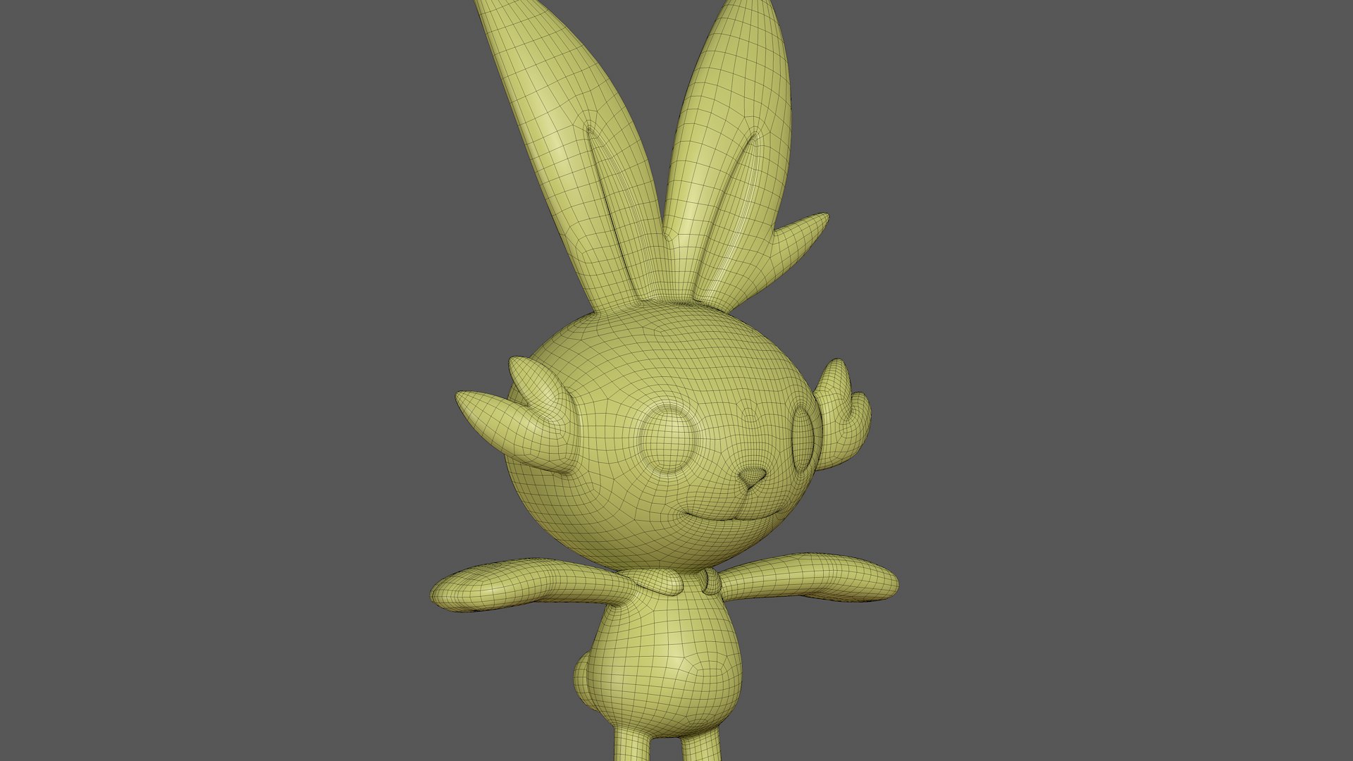 Scorbunny Pokemon Sword Rabbit 8K 3D - TurboSquid 1865357