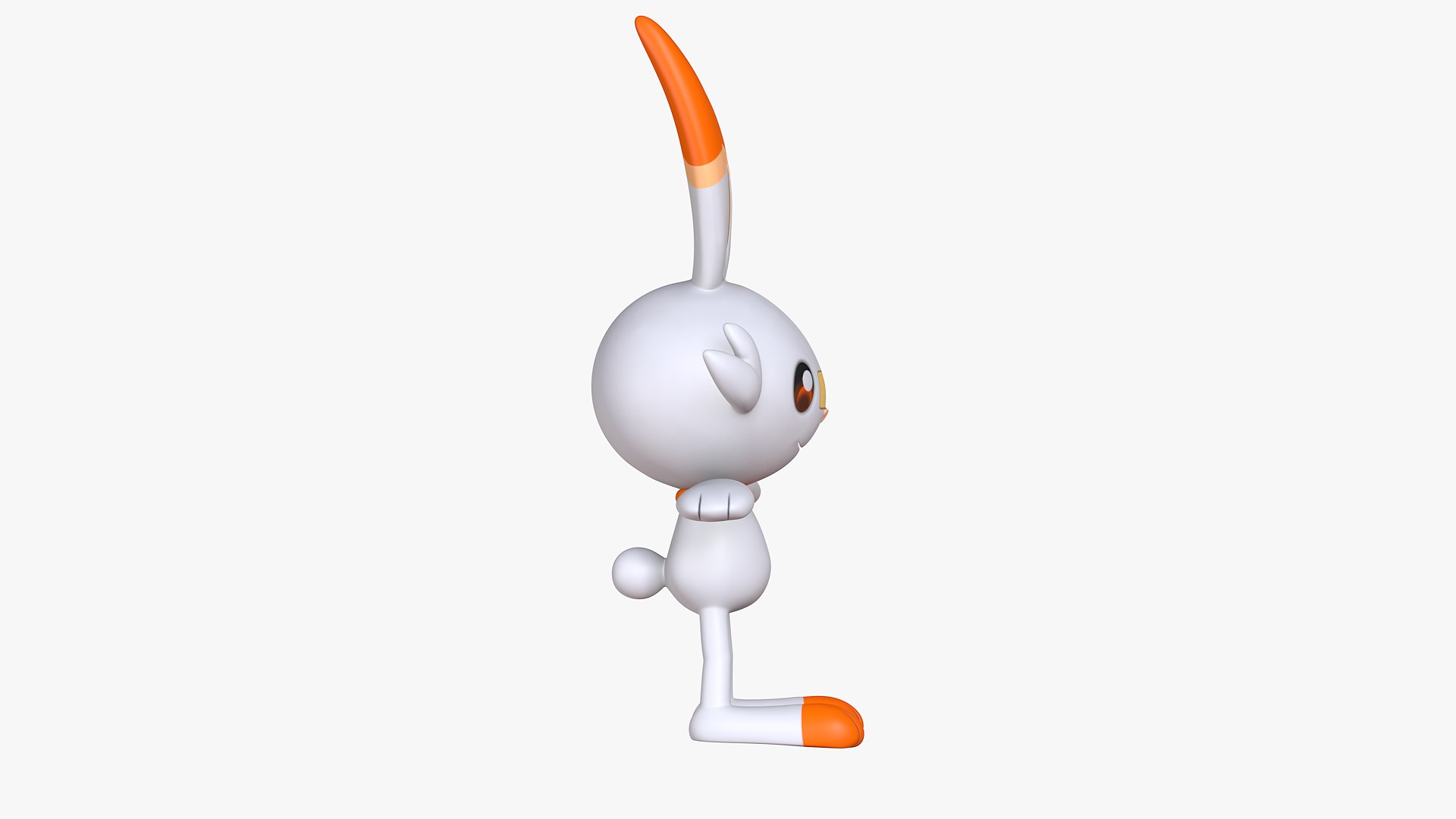 Scorbunny Pokemon Sword Rabbit 8K 3D - TurboSquid 1865357