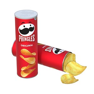 3D model Pringles original