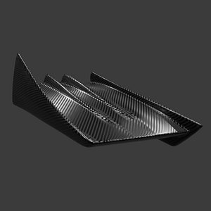 Yamaha YZF R25 2024 WINGLET MODEL 1 3D model