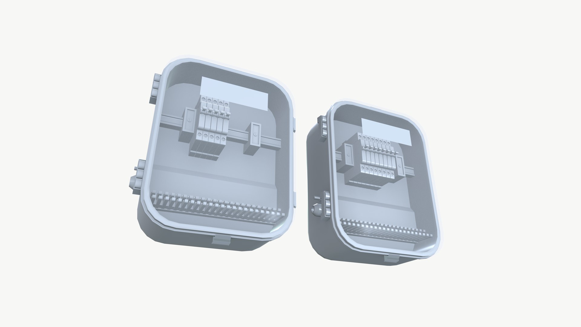 3D Meter Box Model - TurboSquid 2317883