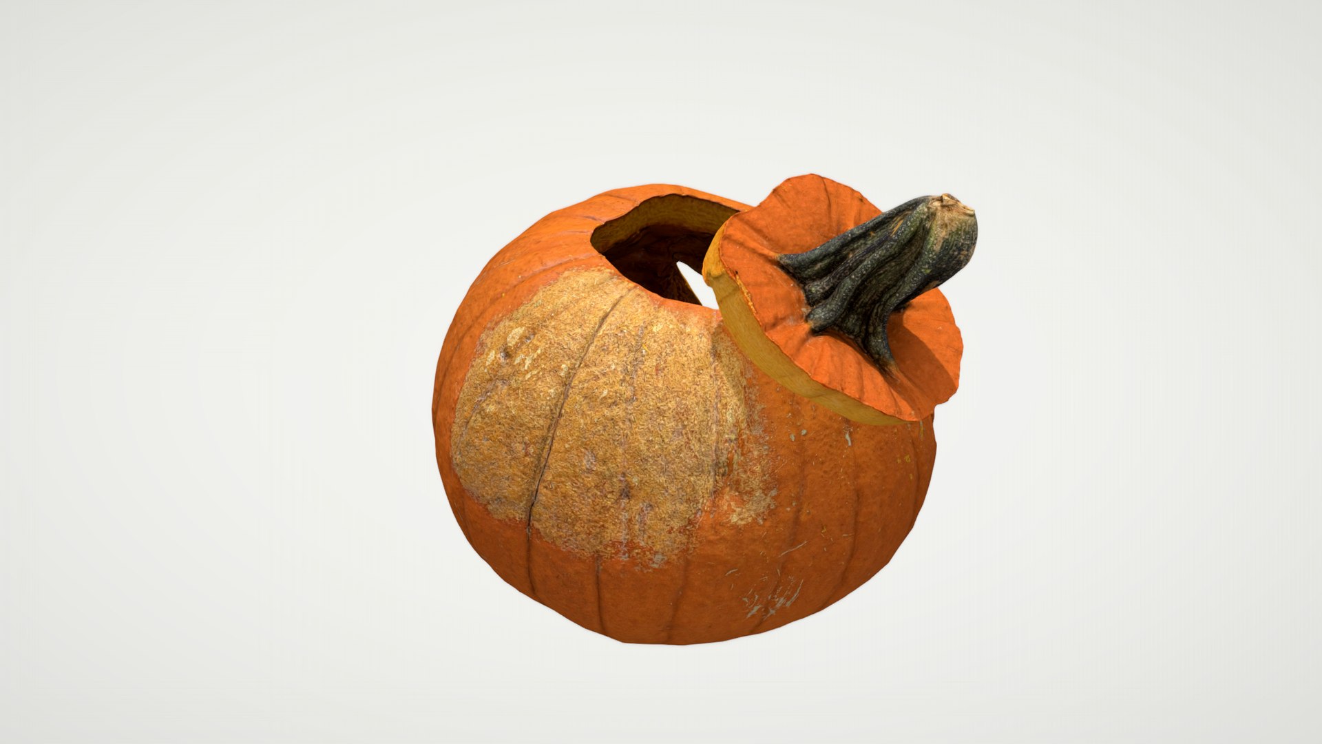 8k Jack-o-lattern 01 With 3 LODs 3D Model - TurboSquid 1811649