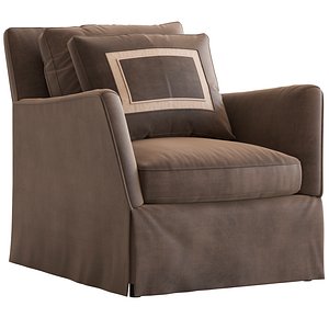 Caracole Fair and Square Armchair 3D model