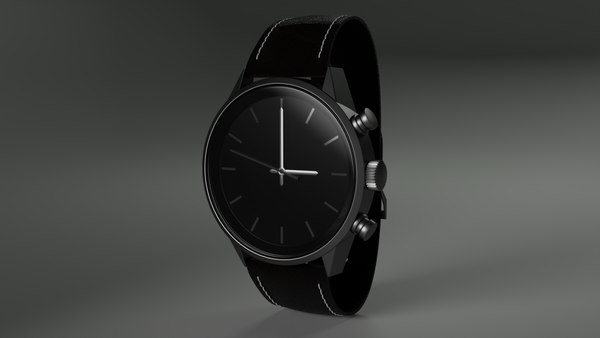 Samsung Galaxy Watch 4 Classic Black 3D model - Download