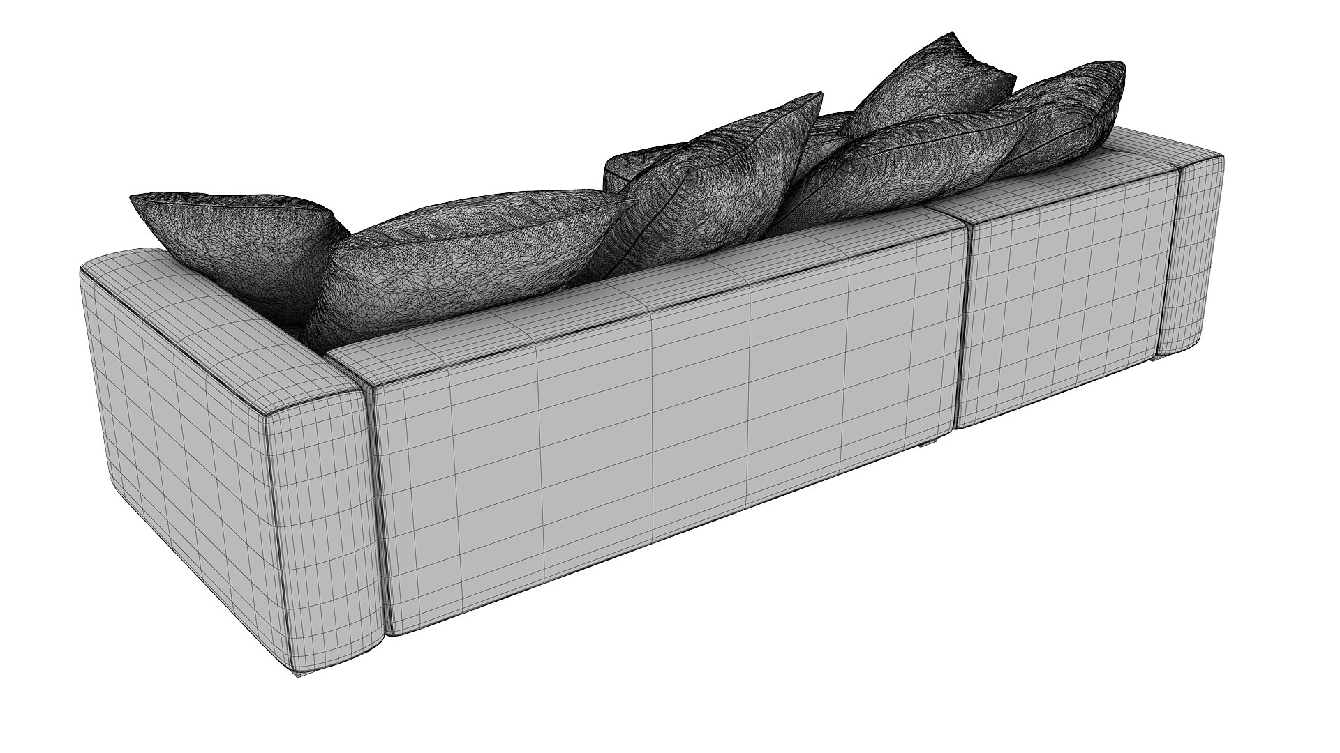 Cloud Modular Sofa Model 3D - TurboSquid 2146287