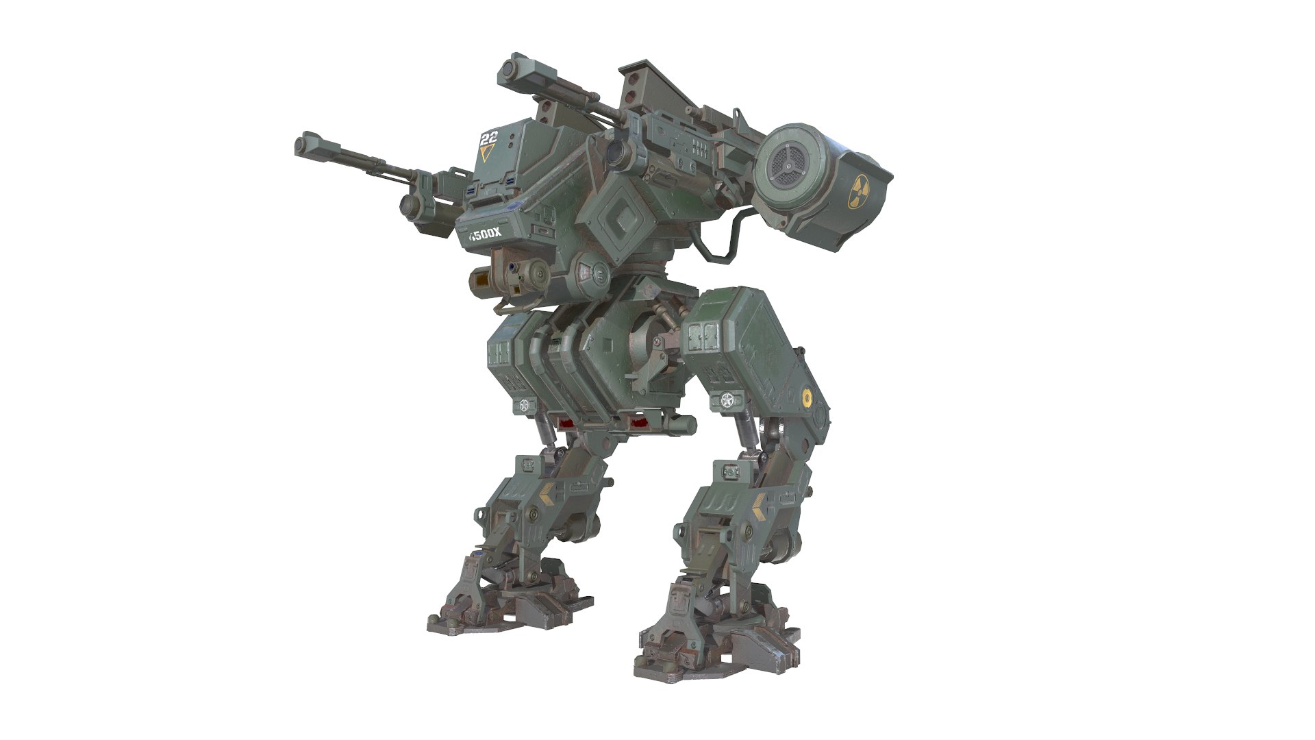 Robot Aset 3D Model - TurboSquid 1397909