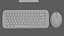 Ensemble PC sans fil Moniteur Clavier Souris Version Gamer
