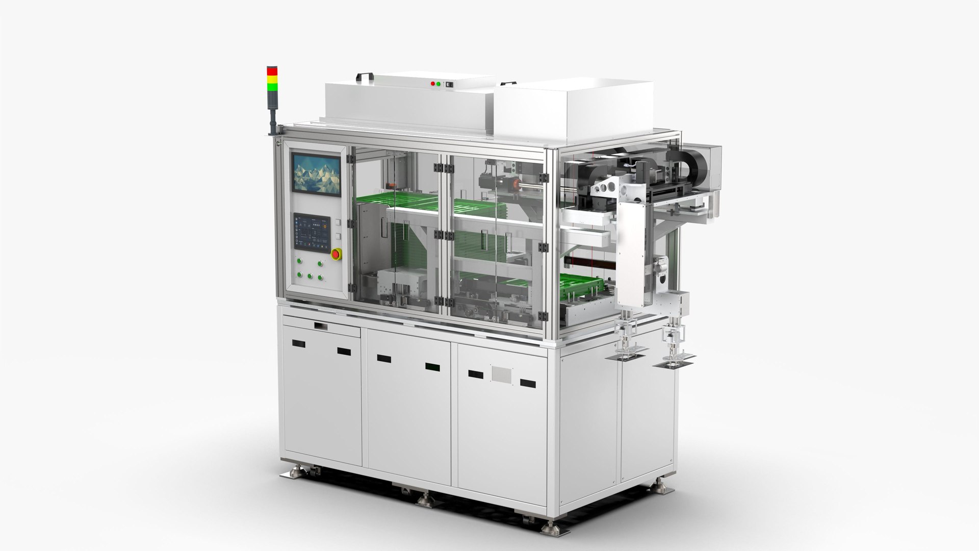 Automatic Tray Feeder Model - TurboSquid 2035277