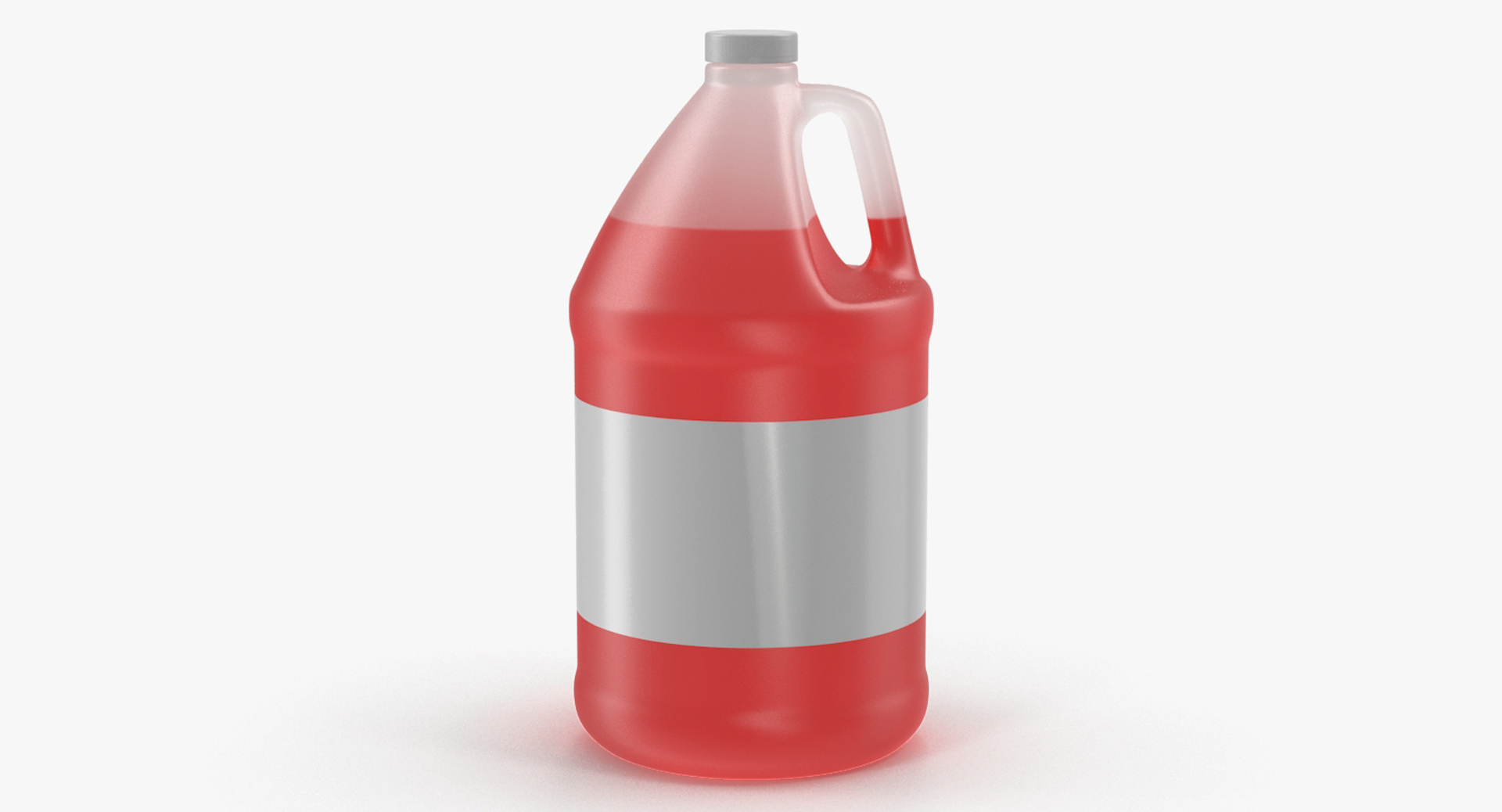 1 Gallon Plastic Jug with Lid for Water, Milk, Juice or Liquids, 2