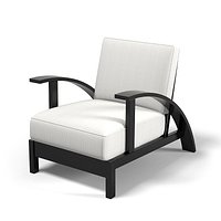 Ralph Lauren Modern Equestrain Club Chair vintage style art deco contemporary 011-03