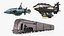 Steampunk Vehicle Collection 3D