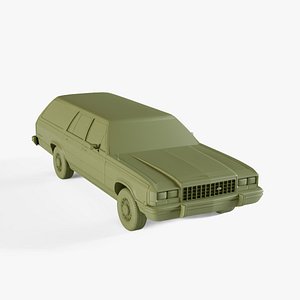 Ford Country-Squire 1986 3D