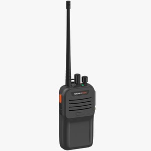 Portable Radio 3D model