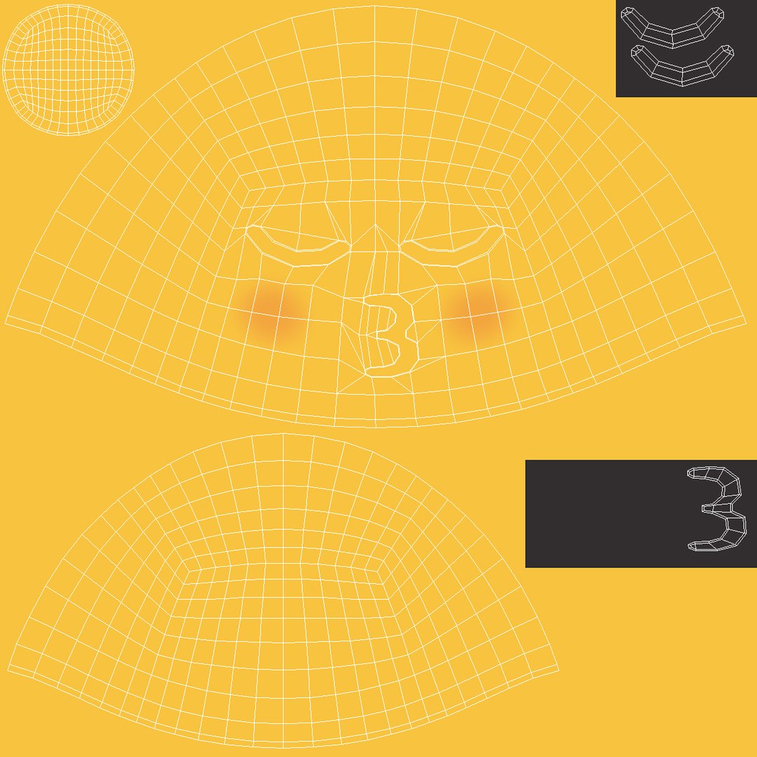 3D Model Kissing Face With Smiling Eyes Android Emoji - TurboSquid 1823756