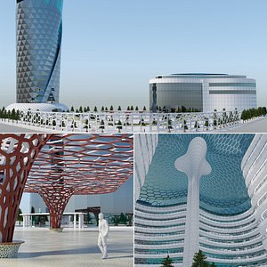 3D future city model