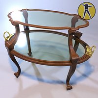 Art Nouveau coffee table