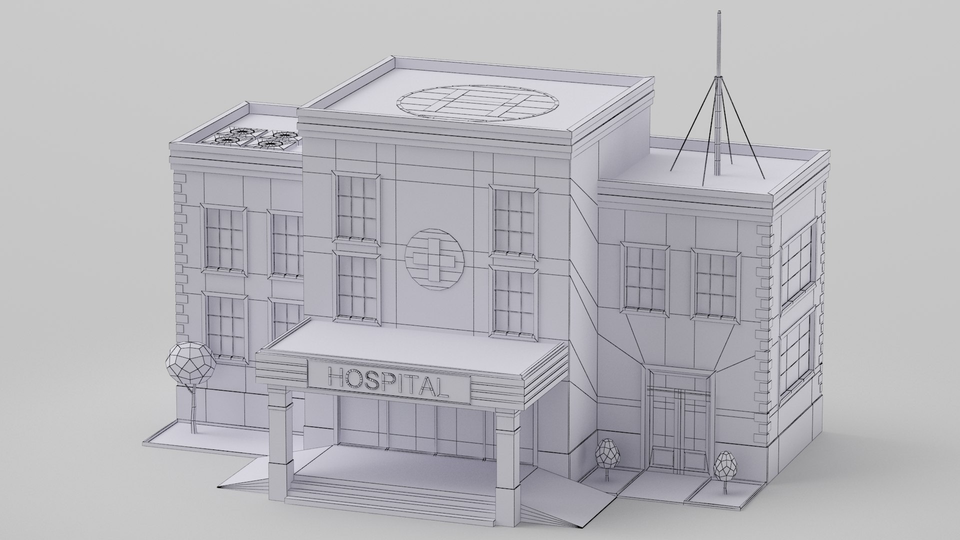 3D Low Poly Buildings Collection 1 https://p.turbosquid.com/ts-thumb/9G/KrxW70/1N/cartoonhospital9/jpg/1663689065/1920x1080/fit_q87/2f67400741670b65573c81dab4070e03d62b81ef/cartoonhospital9.jpg