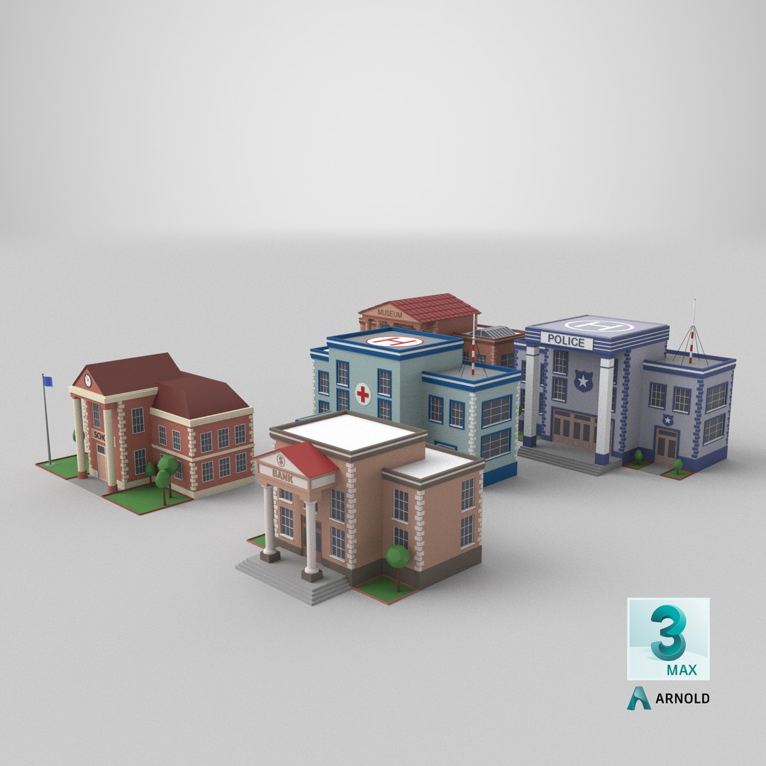 3D Low Poly Buildings Collection 1 https://p.turbosquid.com/ts-thumb/9G/KrxW70/O1/stemcell_max_arnold_render/png/1664376902/1920x1080/fit_q87/673e9a87205302e5f17e3b45b9a4ff7f55e56962/stemcell_max_arnold_render.jpg