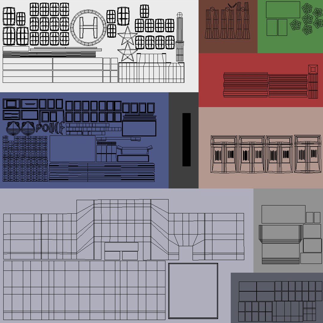 3D Low Poly Buildings Collection 1 https://p.turbosquid.com/ts-thumb/9G/KrxW70/mn/policestation15/jpg/1636902714/1920x1080/fit_q87/767ef6ea168392d74594d180bb1ff3bf52a615aa/policestation15.jpg