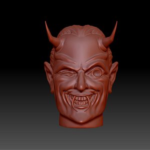 Mystic Seer Devil Head Twilight Zone 3D model