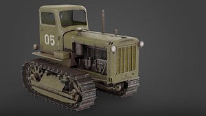 S-65 Stalinets tractor model