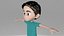 Niño de dibujos animados