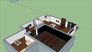 modern house 3D model