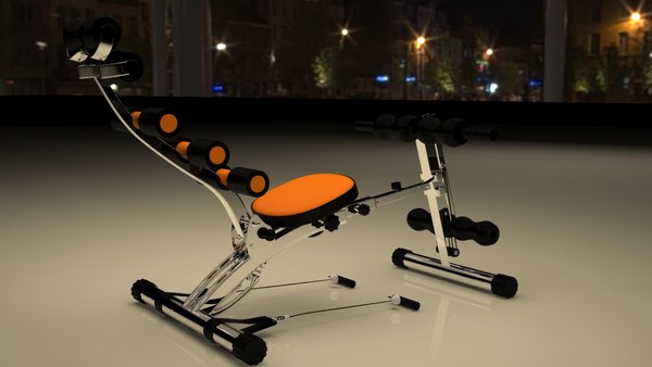 Fitness machine 3D - TurboSquid 1572439