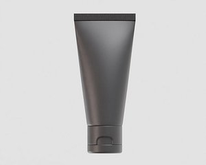 Cosmetic tube 002 3D model
