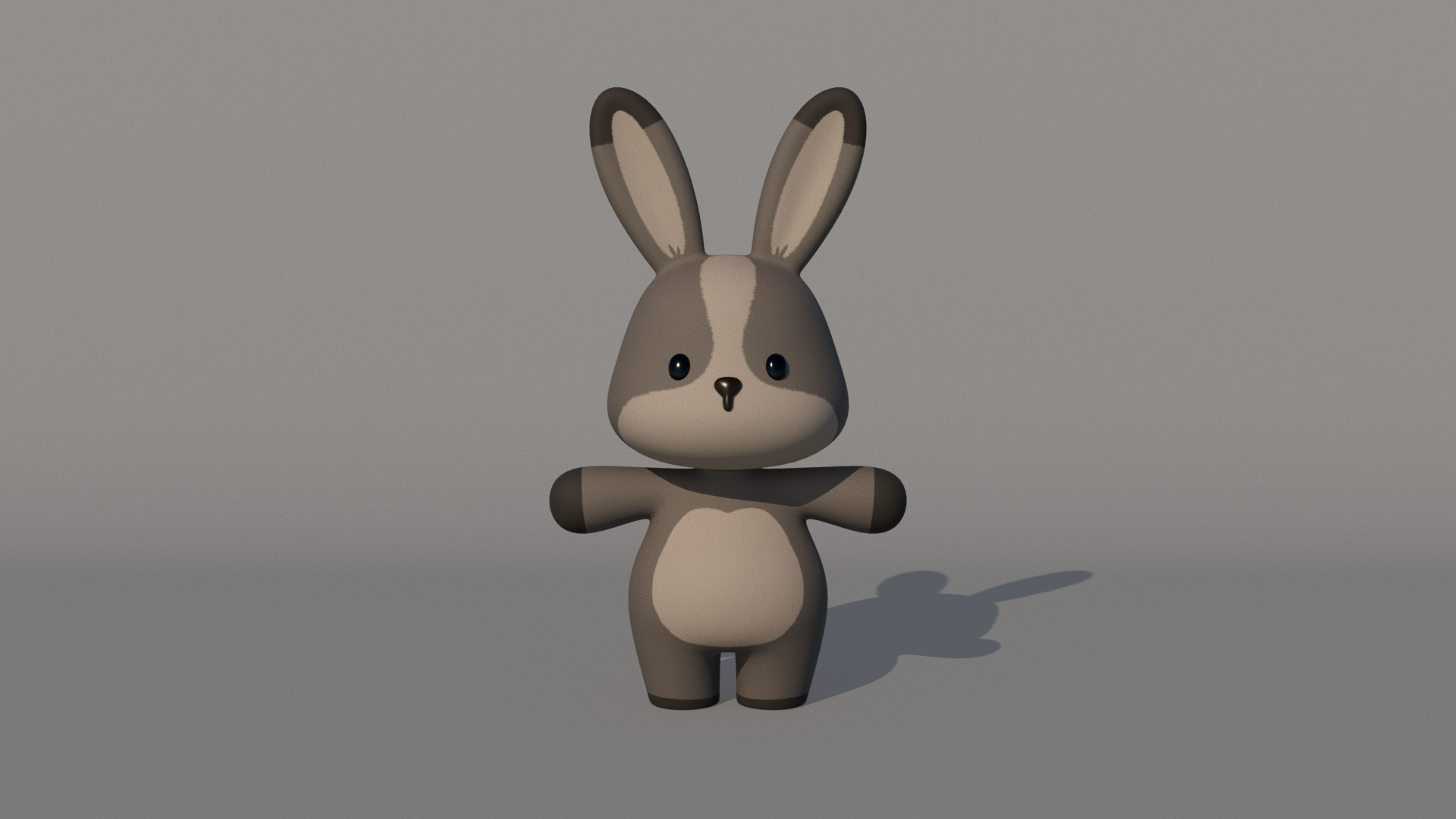 3D Rigged Cartoon Rabbit Model - TurboSquid 2178636