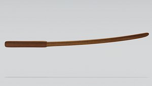 Wooden Sword 3D model