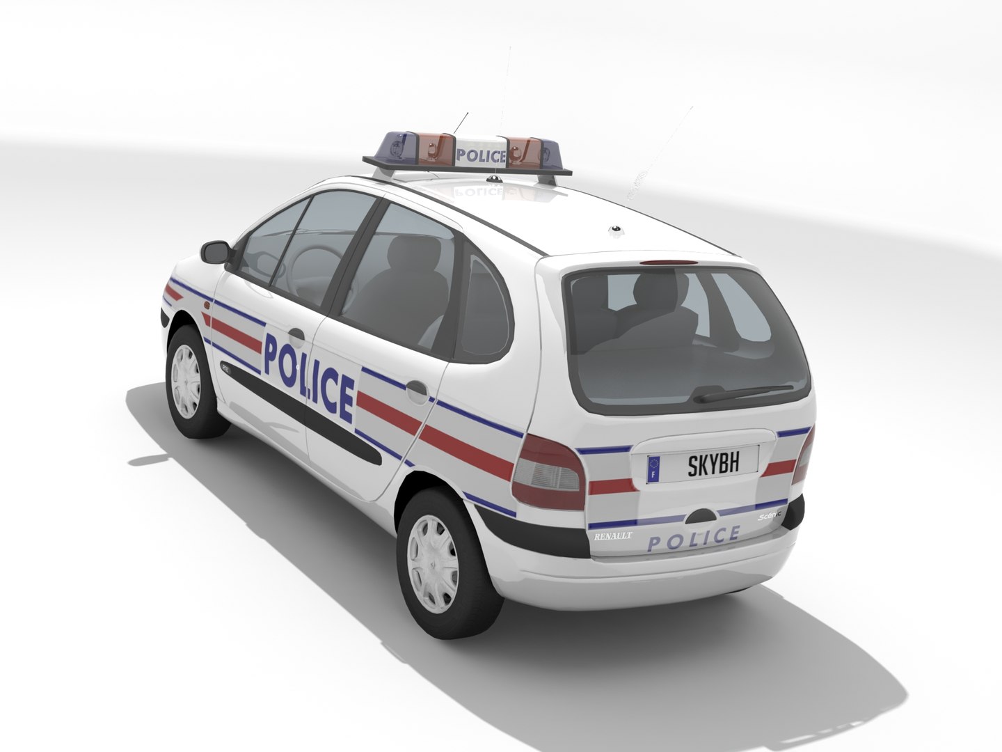 Scenic Police Model - TurboSquid 1631188