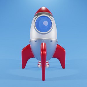 3D Space Rocket
