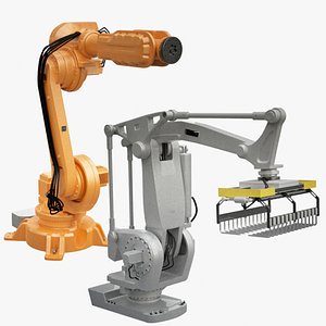 industrial robot 3d ma
