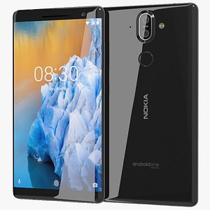 3D realistic nokia 8 sirocco