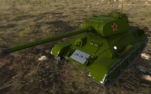 soviet medium tank t-34-85 3D