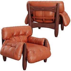 3D mole armchair linbrasil model