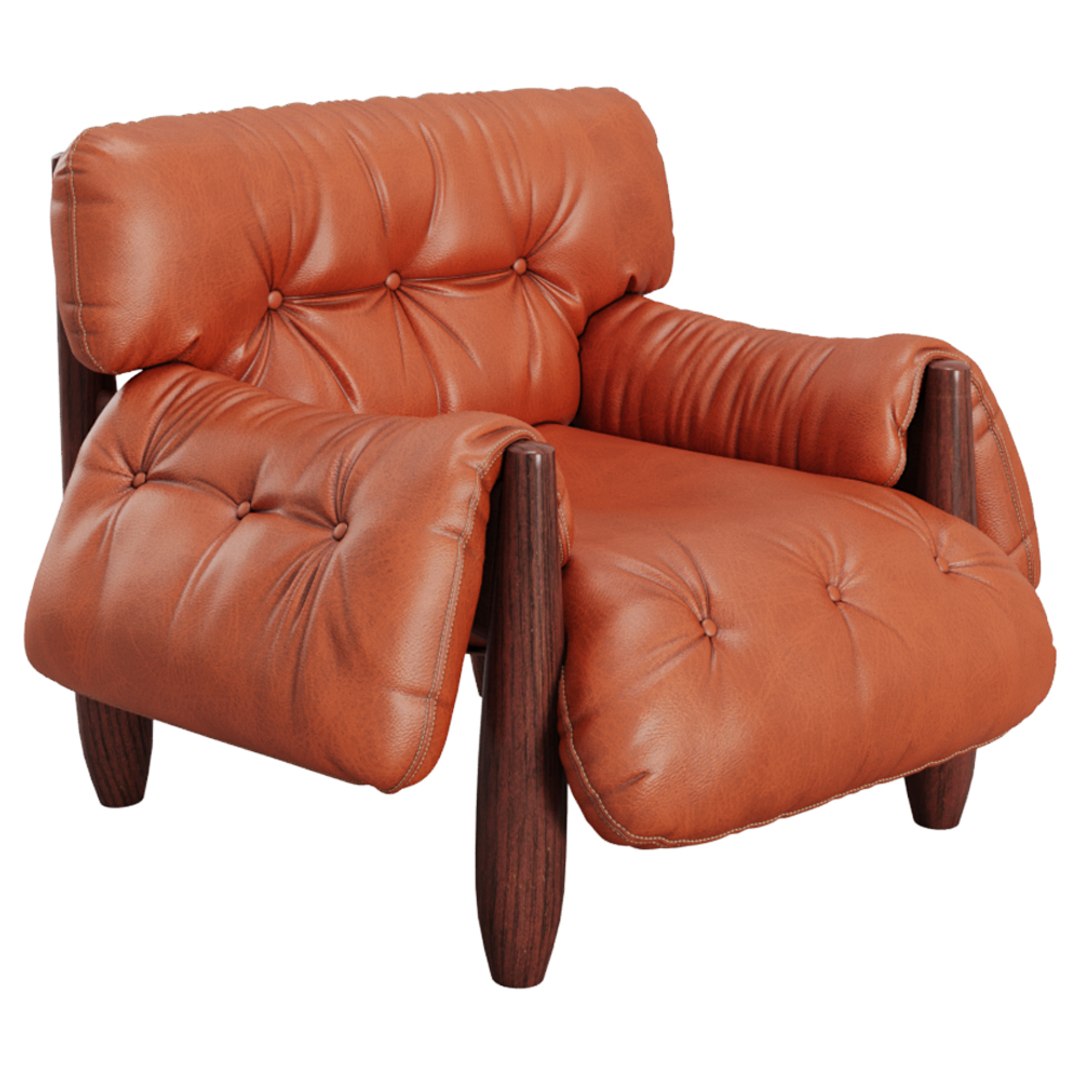 3D Mole Armchair Linbrasil Model - TurboSquid 1490873