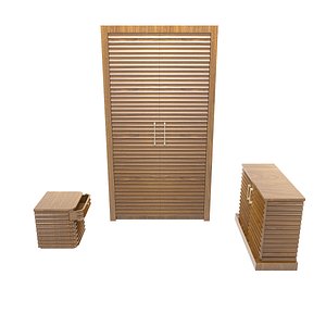 cabinet set 3D model