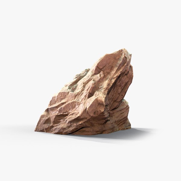 3D model Red Rock Sandstone 2