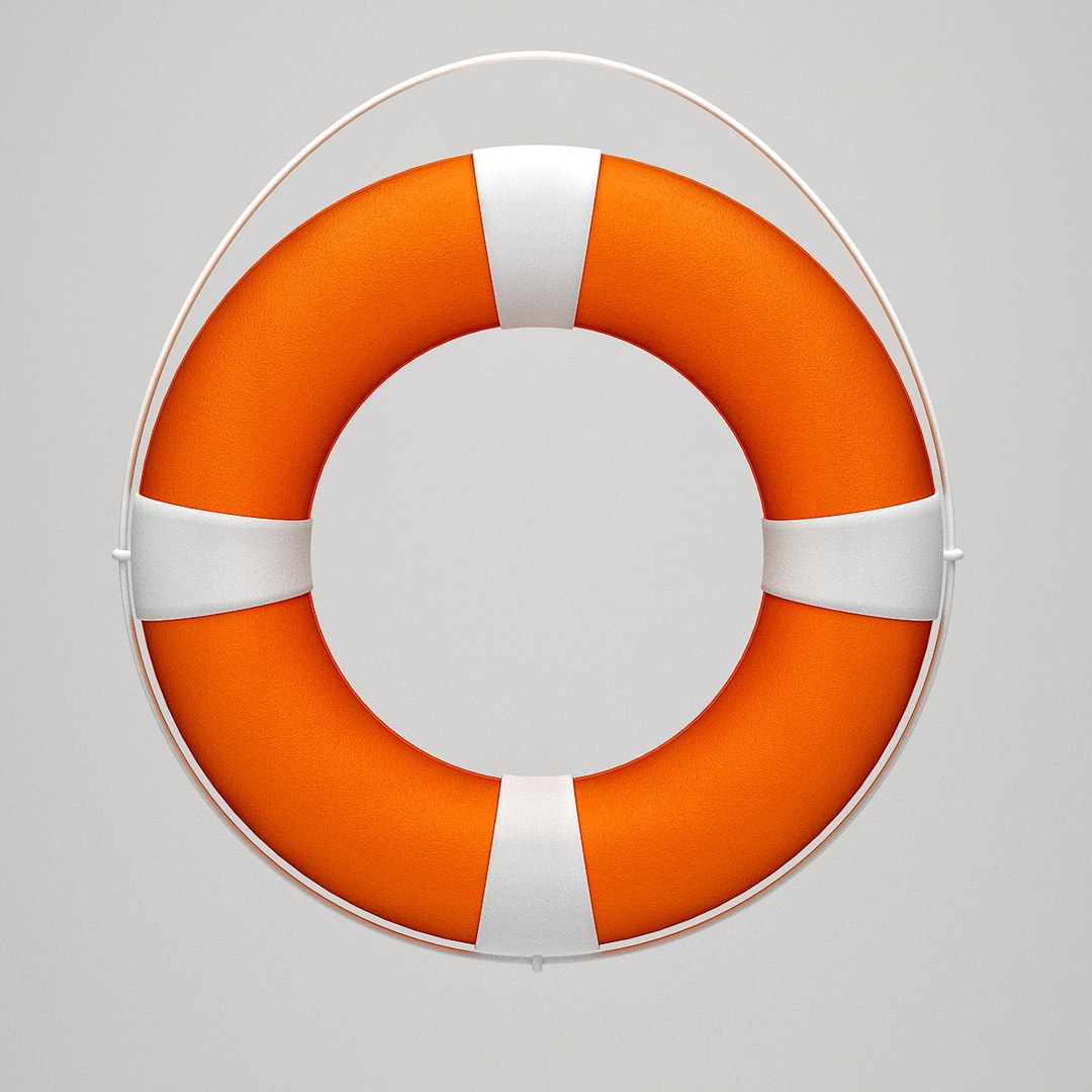 lifebuoy 3d model