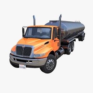 Industrial fuel trailer PBR model