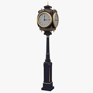 3D trump tower clock