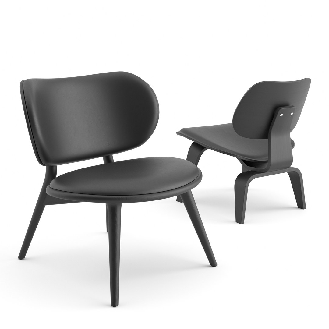 3D model armchairs lounge chair vitra TurboSquid 1615966