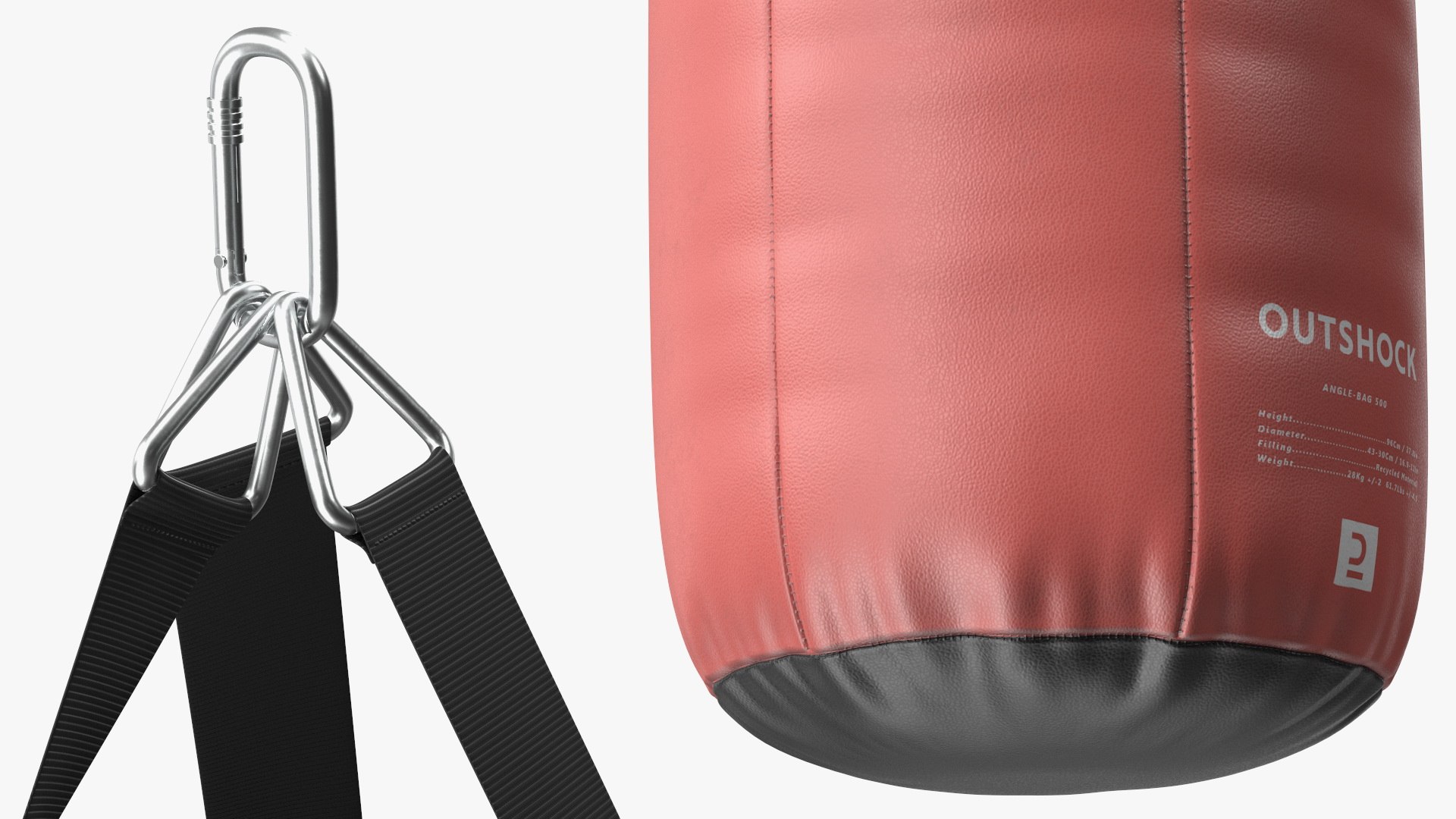 Boxing Angle Heavy Bag Brown 3D Model TurboSquid 1959581
