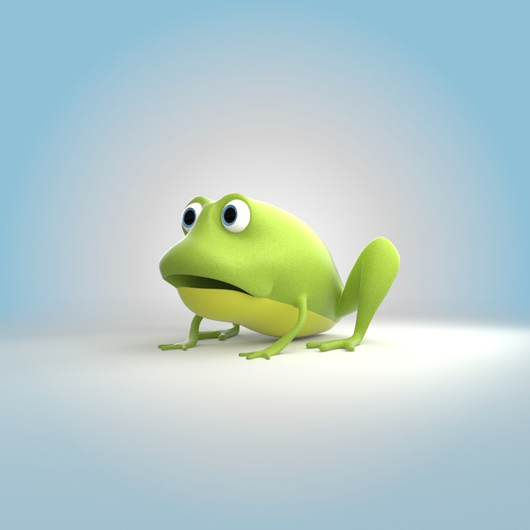 3D Frog Model - TurboSquid 1836751