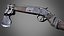 Shotgun Axe Post Apocalyptic Game Ready Asset